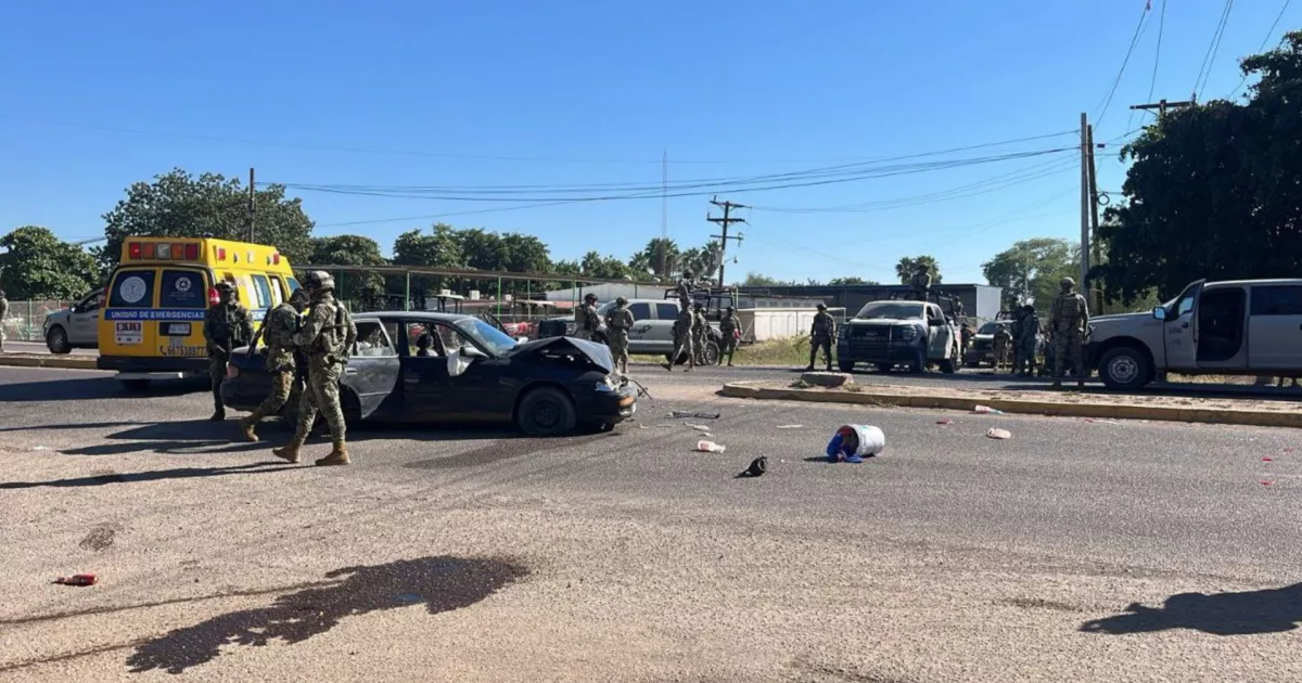 Identifican a los tres arrestados en el enfrentamiento de Aguaruto, Culiacán