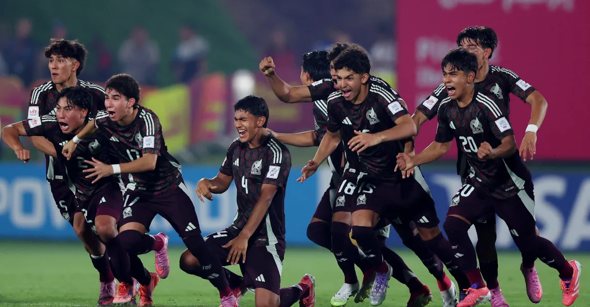 México sorprende a Argentina y se clasifica a los octavos de final de la Copa Mundial Sub-17 2025.