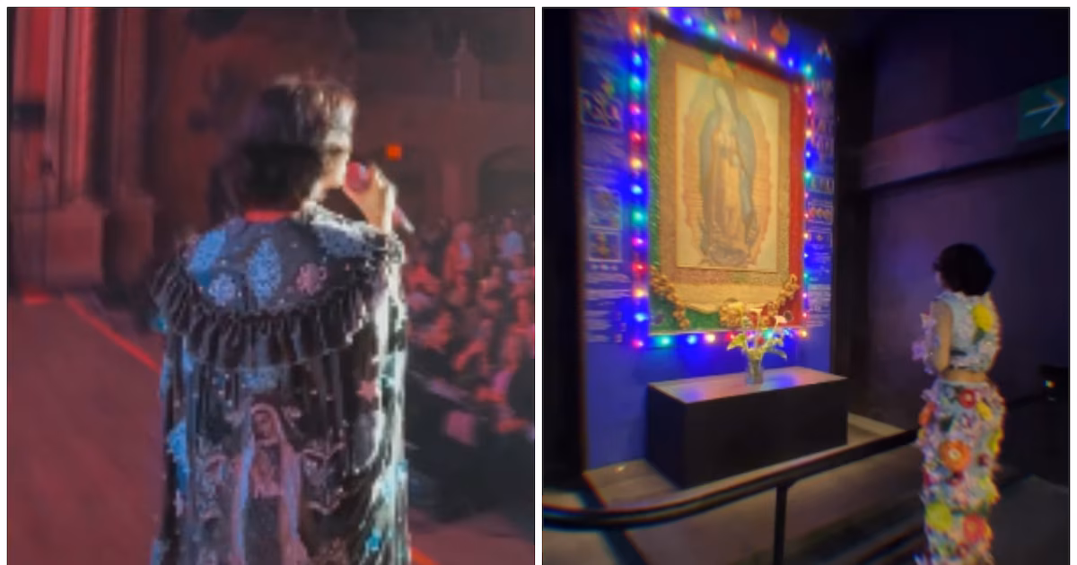 “Ángela Aguilar rinde homenaje a la Virgen de Guadalupe con su canto en EEUU: ‘Me sostienes cuando estoy frágil’”