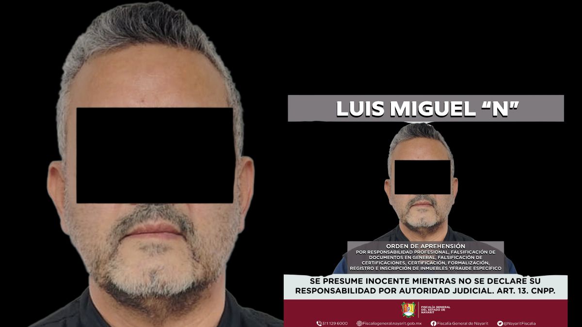 Arrestan a notario público en Guadalajara por diversos delitos en Nayarit