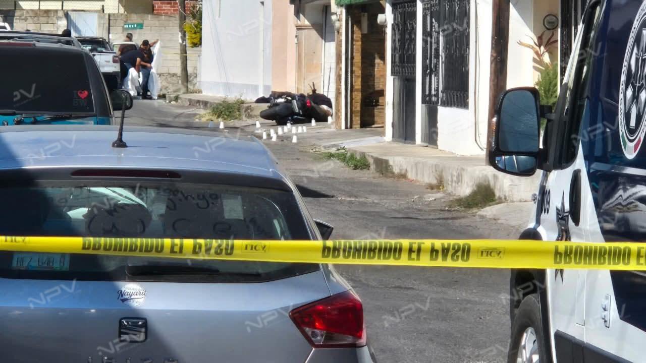 Asesinan a motociclista a tiros en Tepic