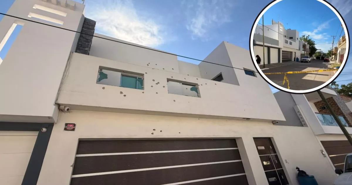 Atacan a tiros otra vivienda en Culiacán; esta vez en Rincón del Humaya