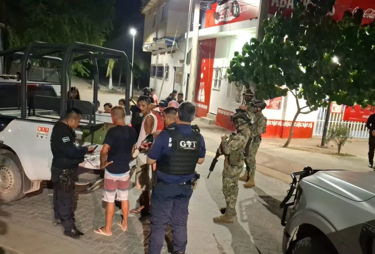 Capturan a individuo con arma en Bahía de Banderas: SEMAR y GOT confiscan pistola de 9 mm