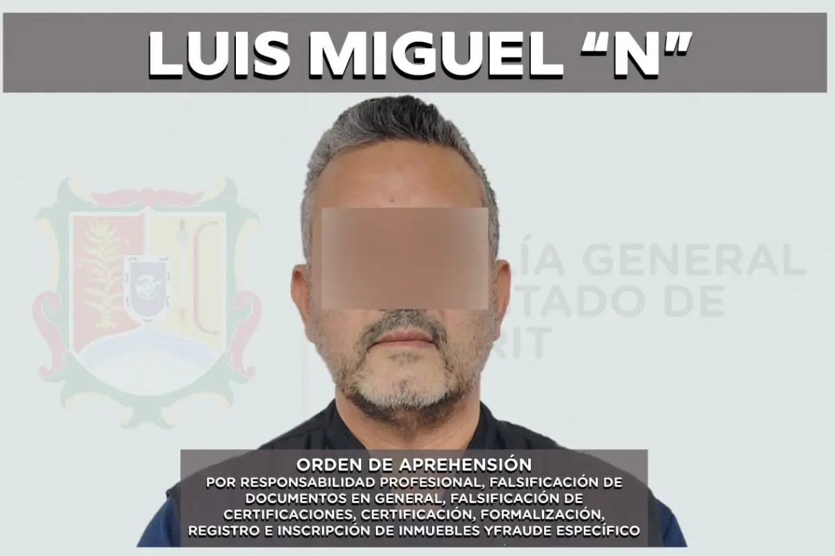 Capturan al Notario 39 de Mezcales en Guadalajara por un supuesto fraude inmobiliario en Bahía de Banderas