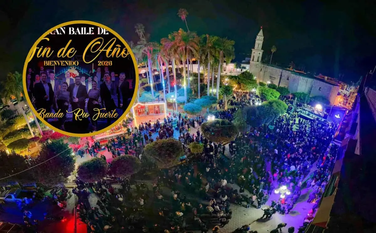 Celebra la llegada de 2026 en el Baile de Fin de Año en El Fuerte: Fiesta y música en la Plaza de Armas