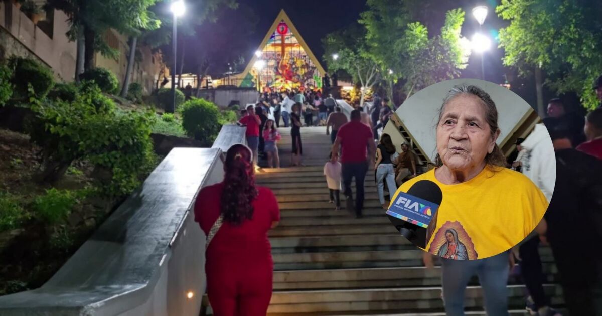 Celebración del Día de la Virgen de Guadalupe en Culiacán: devotos cumplen sus promesas en La Lomita
