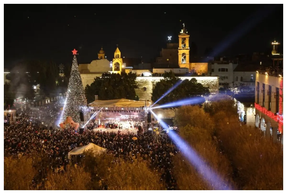 Cómo se festeja hoy la Navidad en Belén, el lugar del nacimiento de Jesús según la tradición cristiana