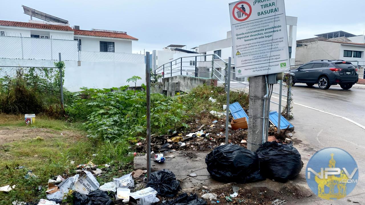 Continúan los vertederos ilegales en Puerto Vallarta a pesar de las denuncias oficiales