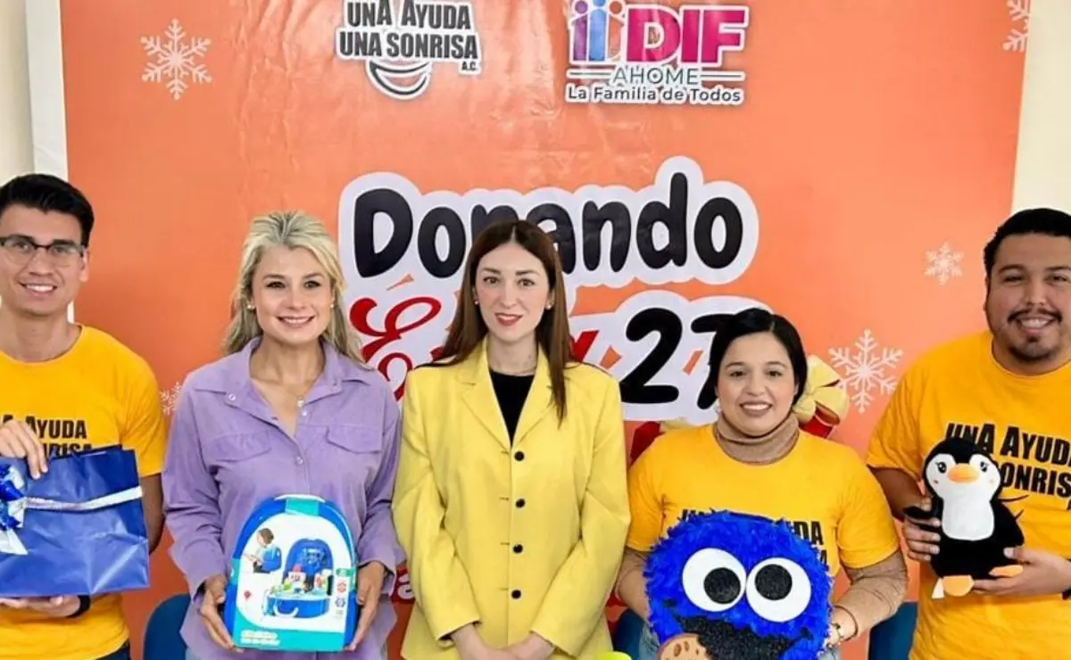 DIF Ahome y Una Ayuda Una Sonrisa se proponen recolectar más de mil juguetes en la Plazuela 27 de Los Mochis