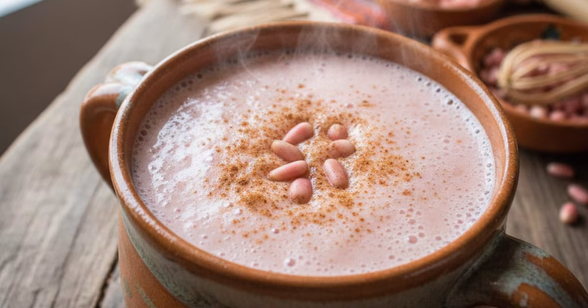 Descubre cómo hacer atole de piñón, la bebida perfecta para disfrutar en esta temporada invernal.