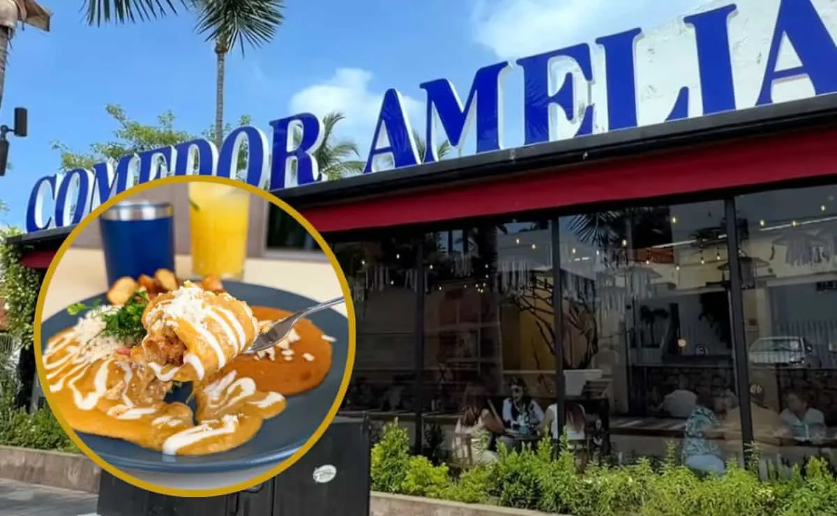 Descubre la innovadora omelette de pulpo al pastor en el desayuno de Comedor Amelia, Mazatlán