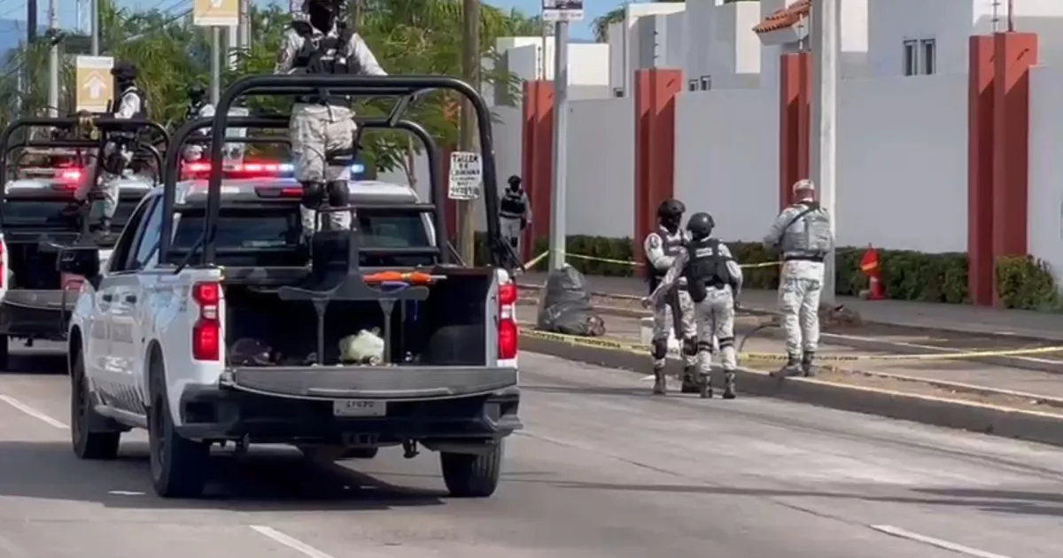 Descubren una hielera con supuestos restos humanos en el barrio Los Ángeles de Culiacán