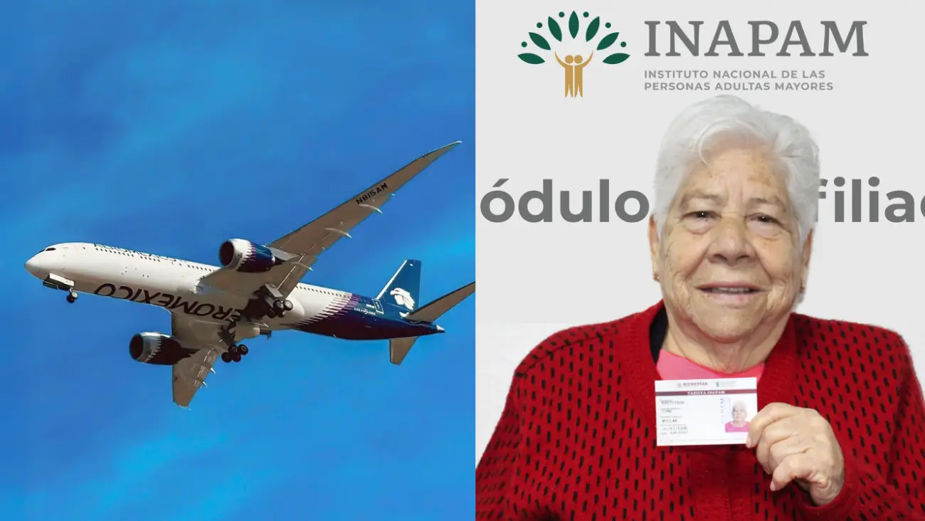 Descuento INAPAM en vuelos: obtén tarifas bajas con Aeroméxico para adultos mayores