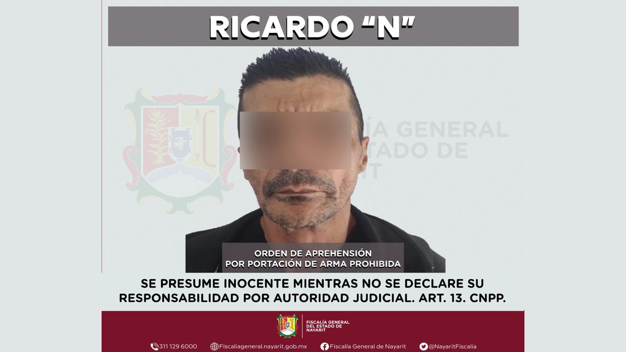 Detención de "El Richard" por parte de la Fiscalía en Bahía de Banderas, Nayarit