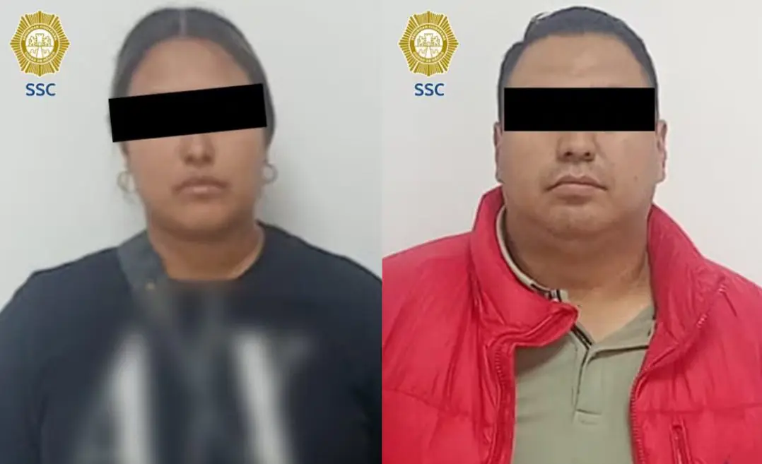 Detenidos hombre y mujer implicados en el asesinato de una pareja de adultos mayores en la CDMX