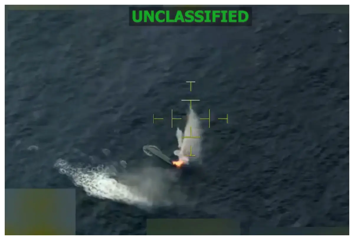 EE. UU. lanza un nuevo ataque a un barco supuestamente vinculado al narcotráfico en aguas internacionales