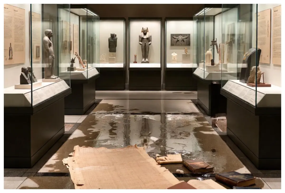 El Louvre en Francia se inunda y cientos de obras de arte resultan afectadas