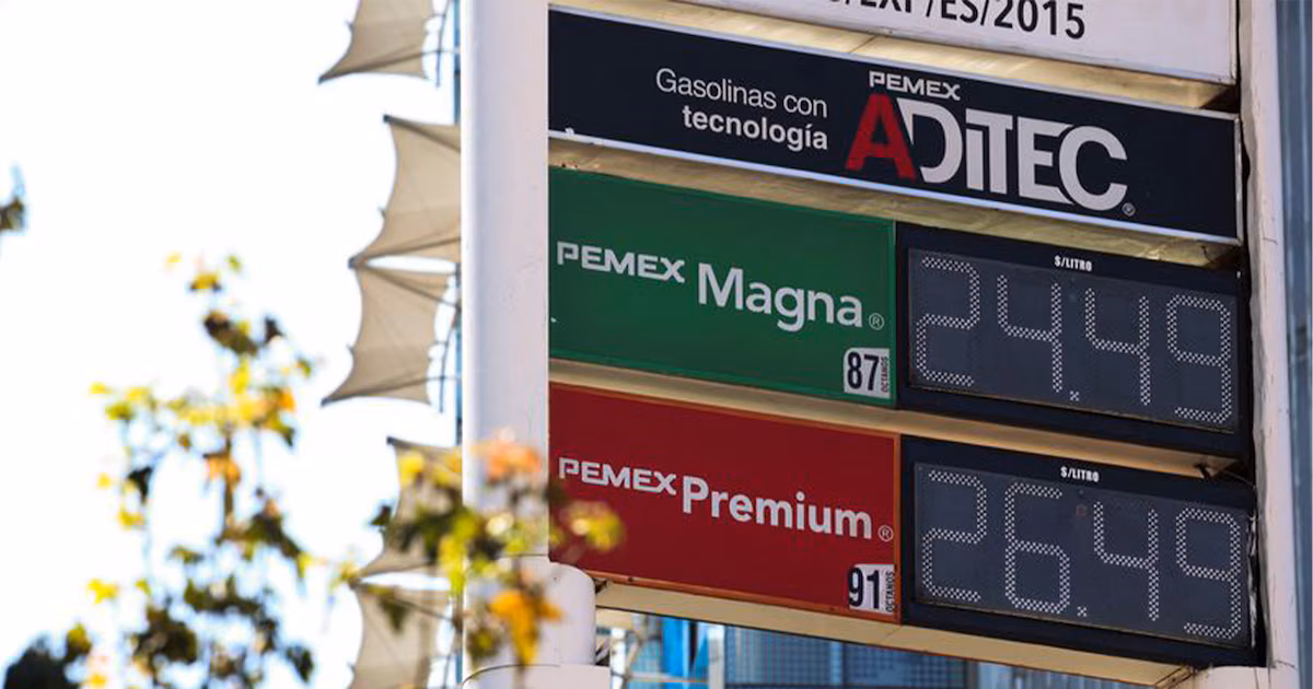 Gasolinazo 2026: descubre el precio promedio de la gasolina en México para diciembre