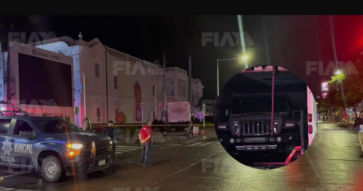 Identifican al chofer de paquetería asesinado en el Centro de Culiacán, quien conducía una camioneta de lujo.