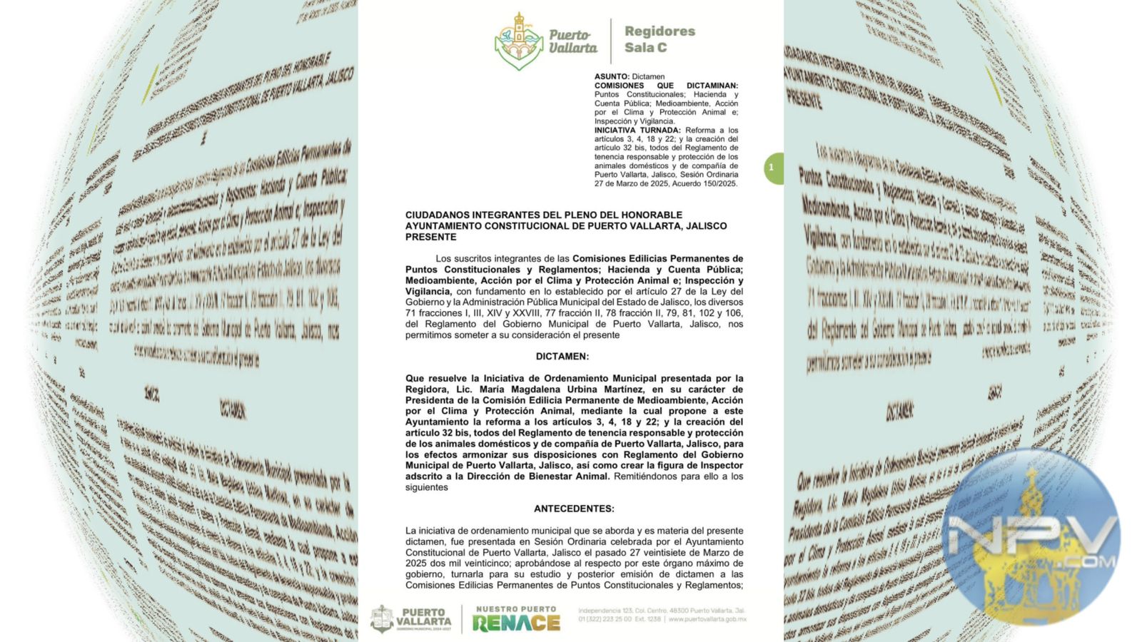 Impulsan propuesta para la tenencia responsable de mascotas y asignación de un inspector de bienestar animal