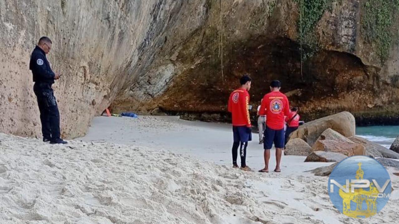 Indagan sobre la muerte de un turista en la playa El Paredón