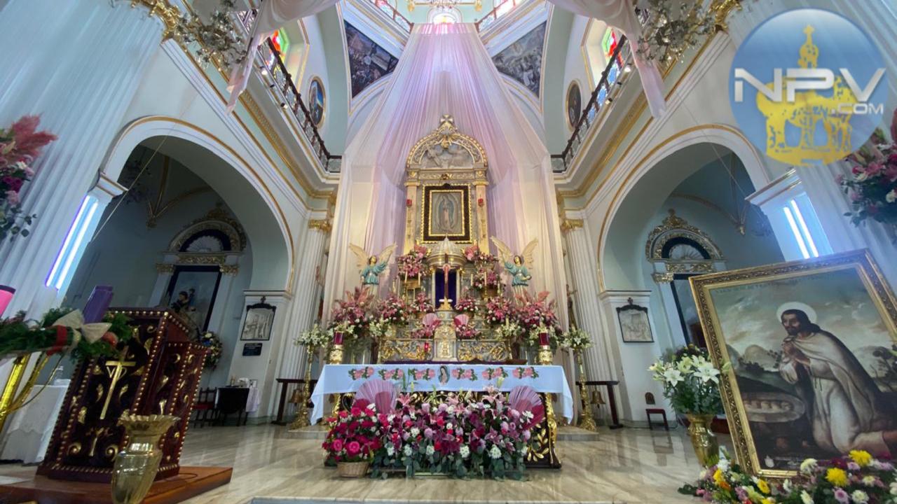 La Iglesia de Nuestra Señora de Guadalupe recibe un gran número de turistas en diciembre