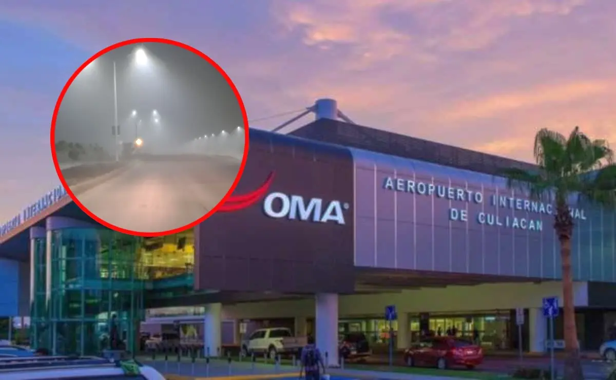 La densa neblina causa demoras en los vuelos de la mañana de este martes en Sinaloa