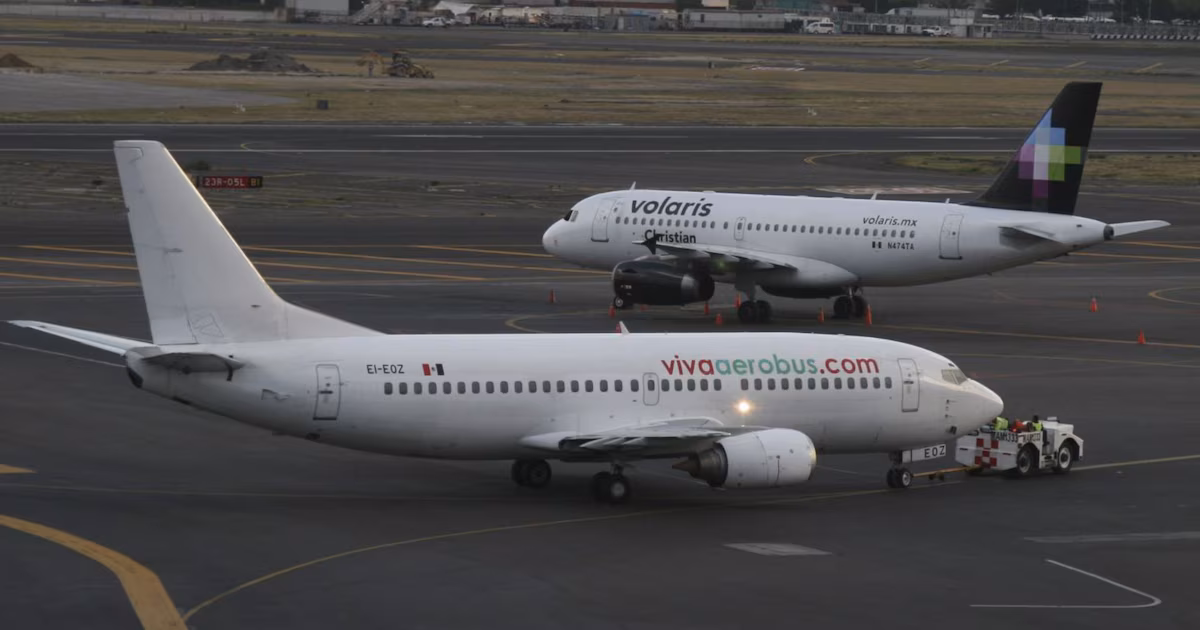 La fusión entre Viva Aerobús y Volaris concentra el 70% del tráfico aéreo en México