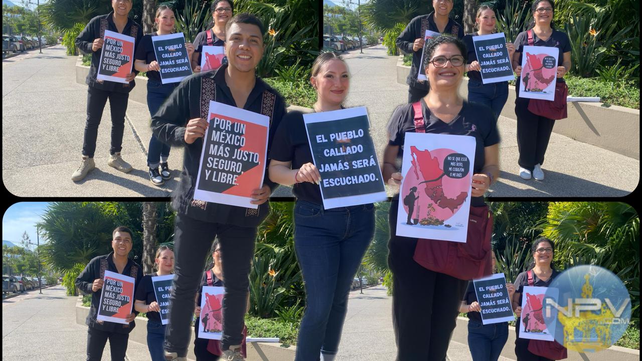 La marcha de la generación Z en Puerto Vallarta no logró el impacto esperado
