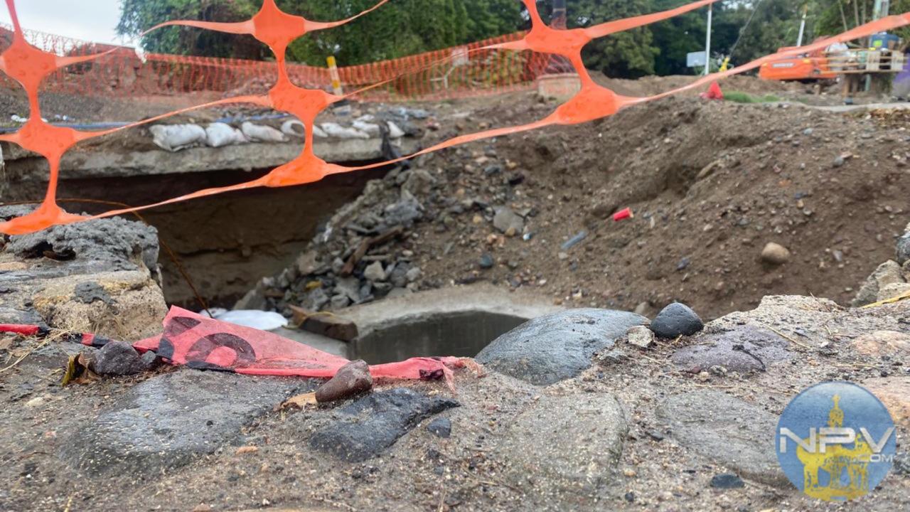 Las lluvias causan un leve retraso en las obras en curso en Puerto Vallarta