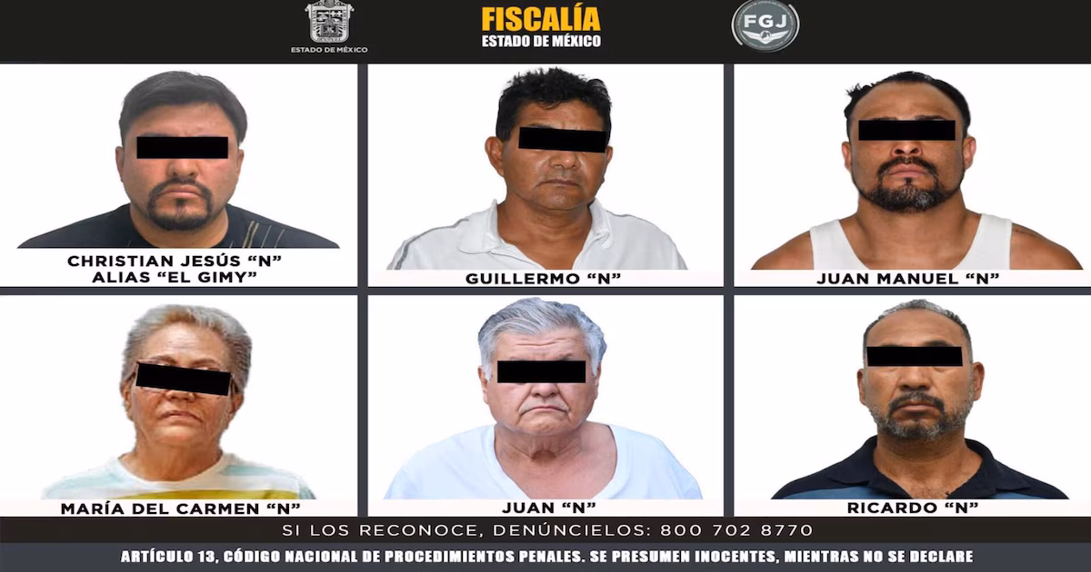 Líderes de sindicatos criminales enfrentan juicio por robo de agua en Edomex