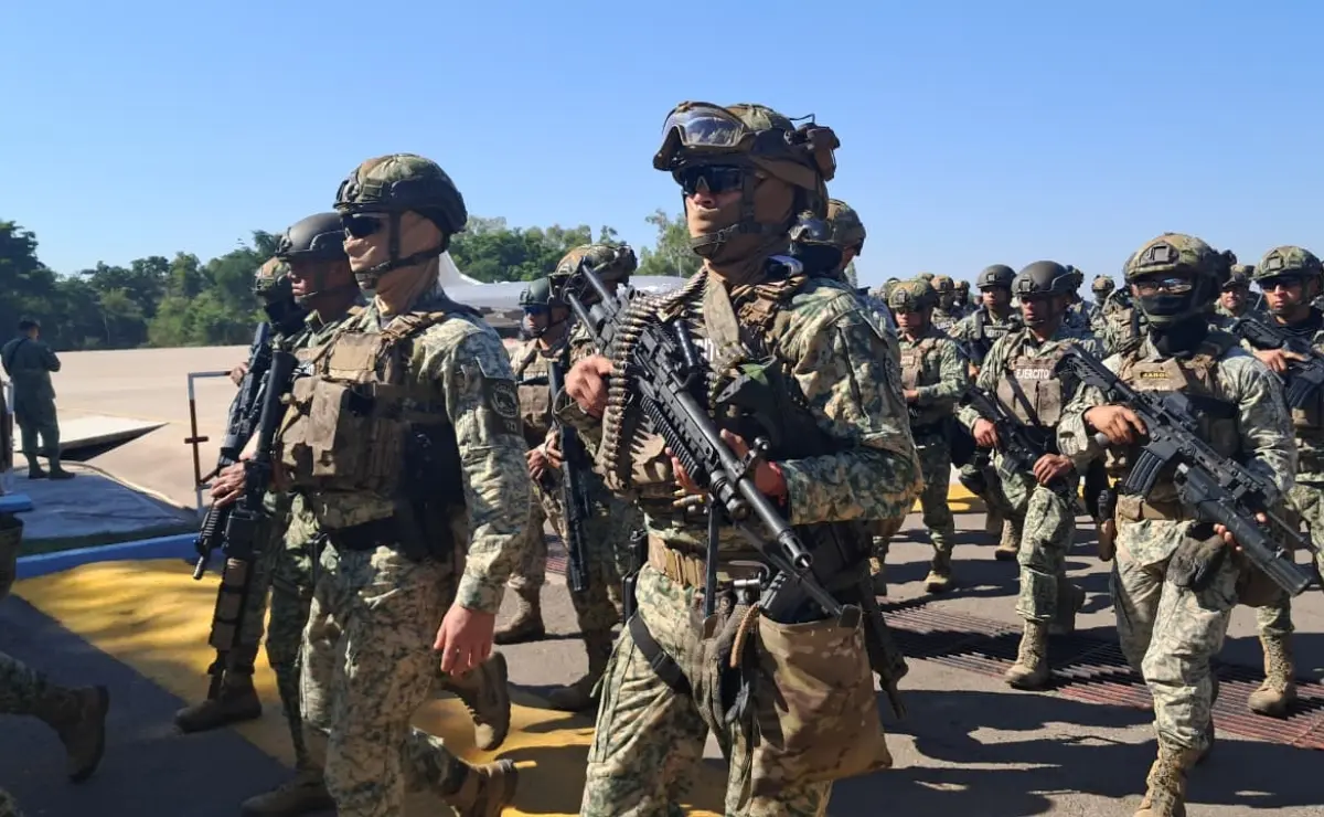 Llegan 180 agentes de Fuerzas Especiales para fortalecer la seguridad en Culiacán