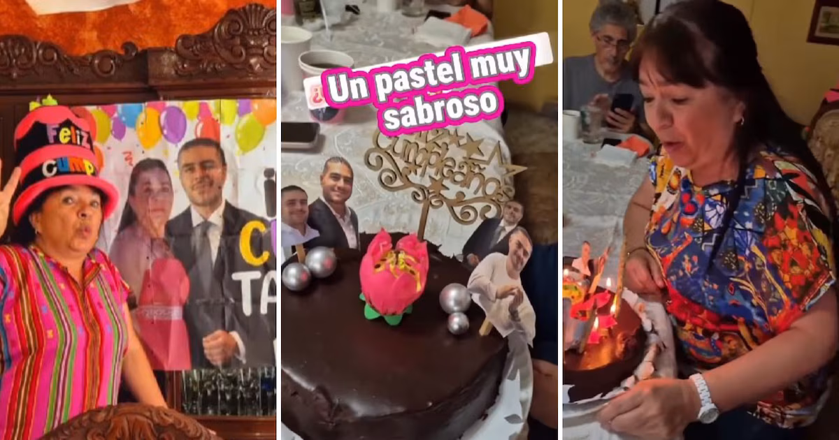 Mamá mexicana festeja su cumpleaños con una fiesta inspirada en Omar García Harfuch: “Hoy experimenté la envidia”