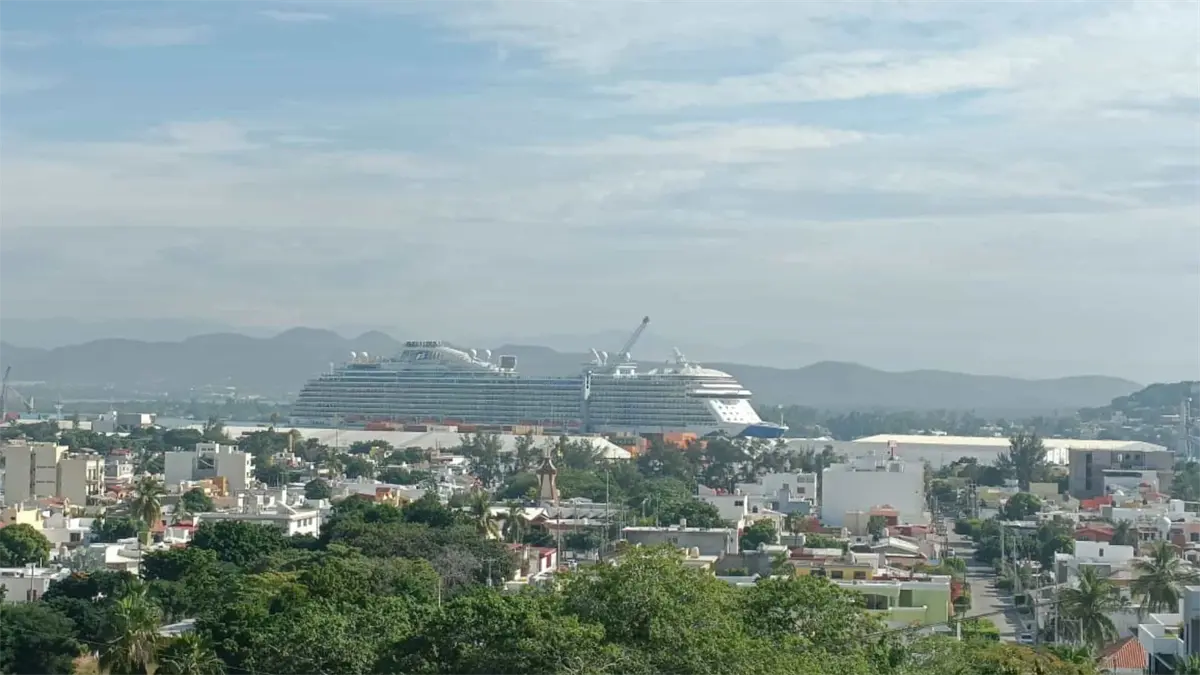 Mazatlán recibirá a 12 mil cruceristas para cerrar con broche de oro el 2025