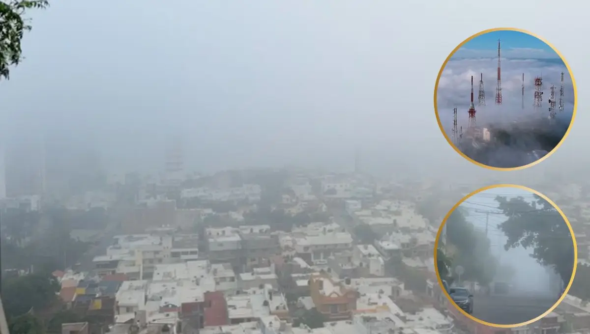 Mazatlán se despierta envuelto en densa niebla este sábado 20 de diciembre