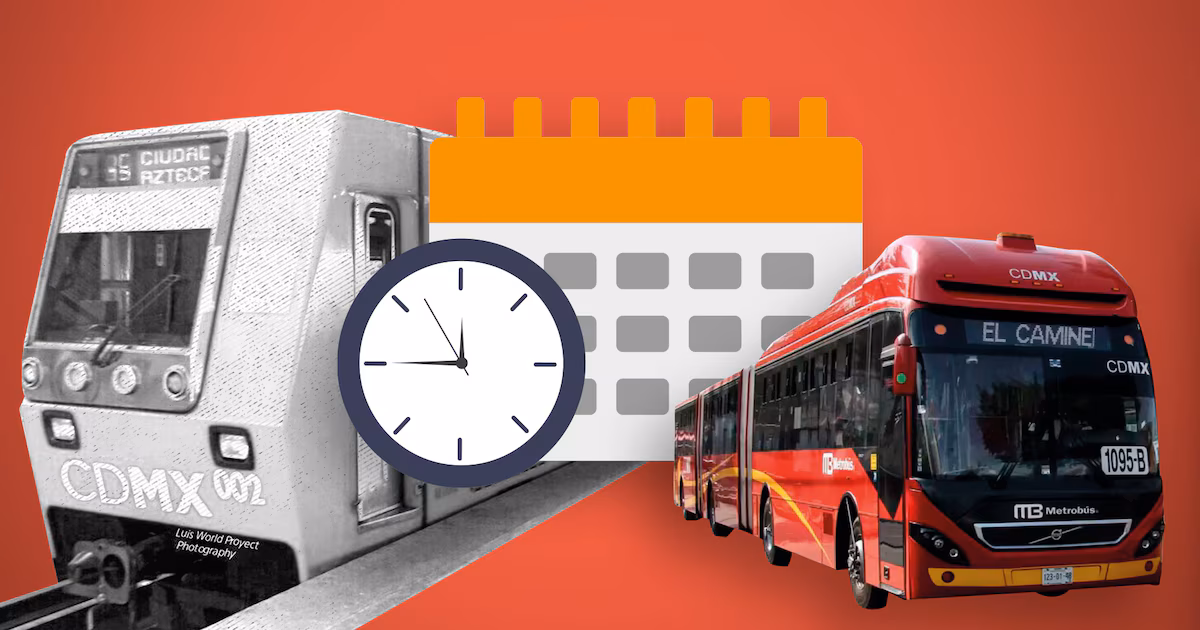 Metro CDMX y Metrobús el 24 de diciembre: servicio del STC y MB cerrará antes de lo habitual