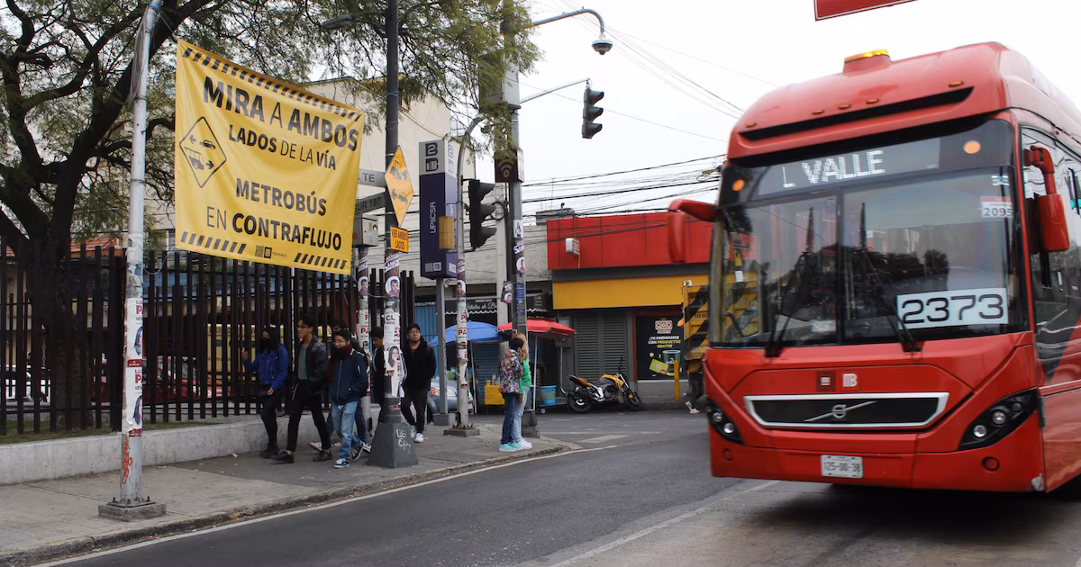 Modificaciones en el servicio de la Línea 2 del Metrobús CDMX por trabajos en la estación Colonia del Valle
