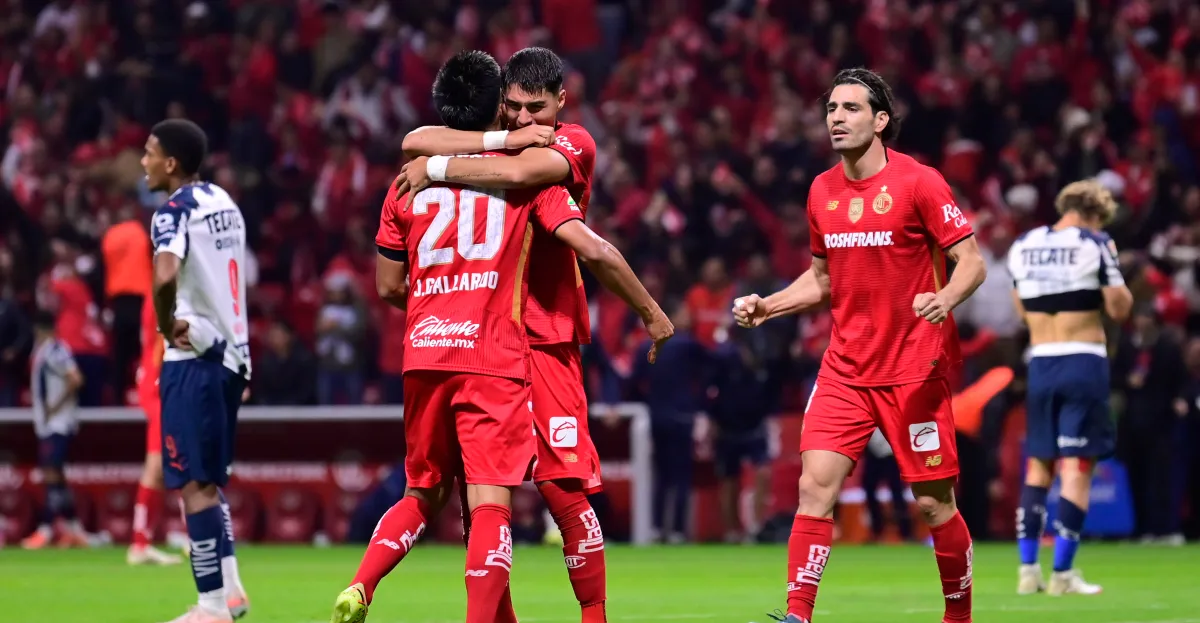 Monterrey se queda fuera de la final tras una derrota ante Toluca.