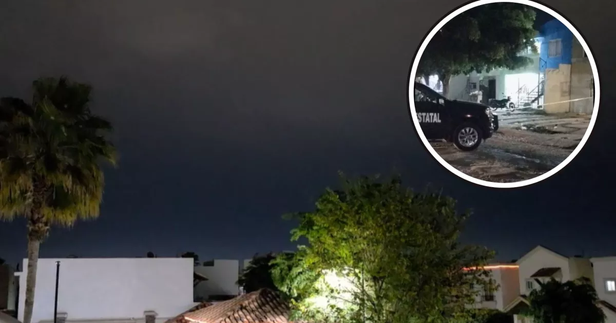 Se registra tiroteo en la zona norponiente de Culiacán; una vivienda resultó afectada