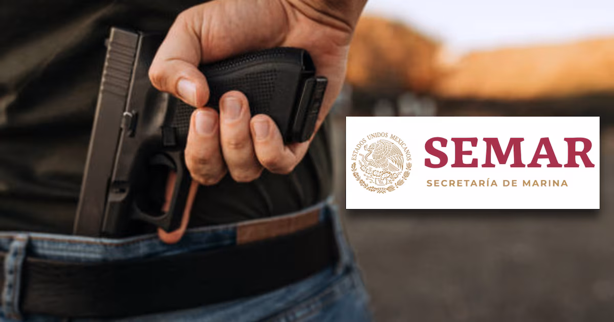 Sujeto armado amenaza en área naval, la Marina actúa con protocolos de seguridad