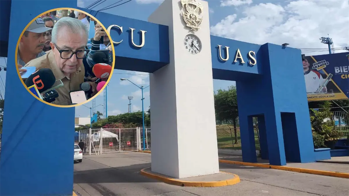 "Tranquilos, mañana tendrán noticias sobre los aguinaldos de la UAS", afirma Rocha Moya