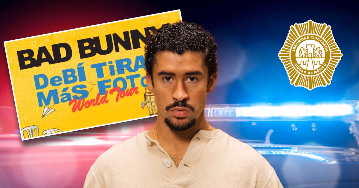 Tres arrestados por supuesto robo de celulares durante el concierto de Bad Bunny