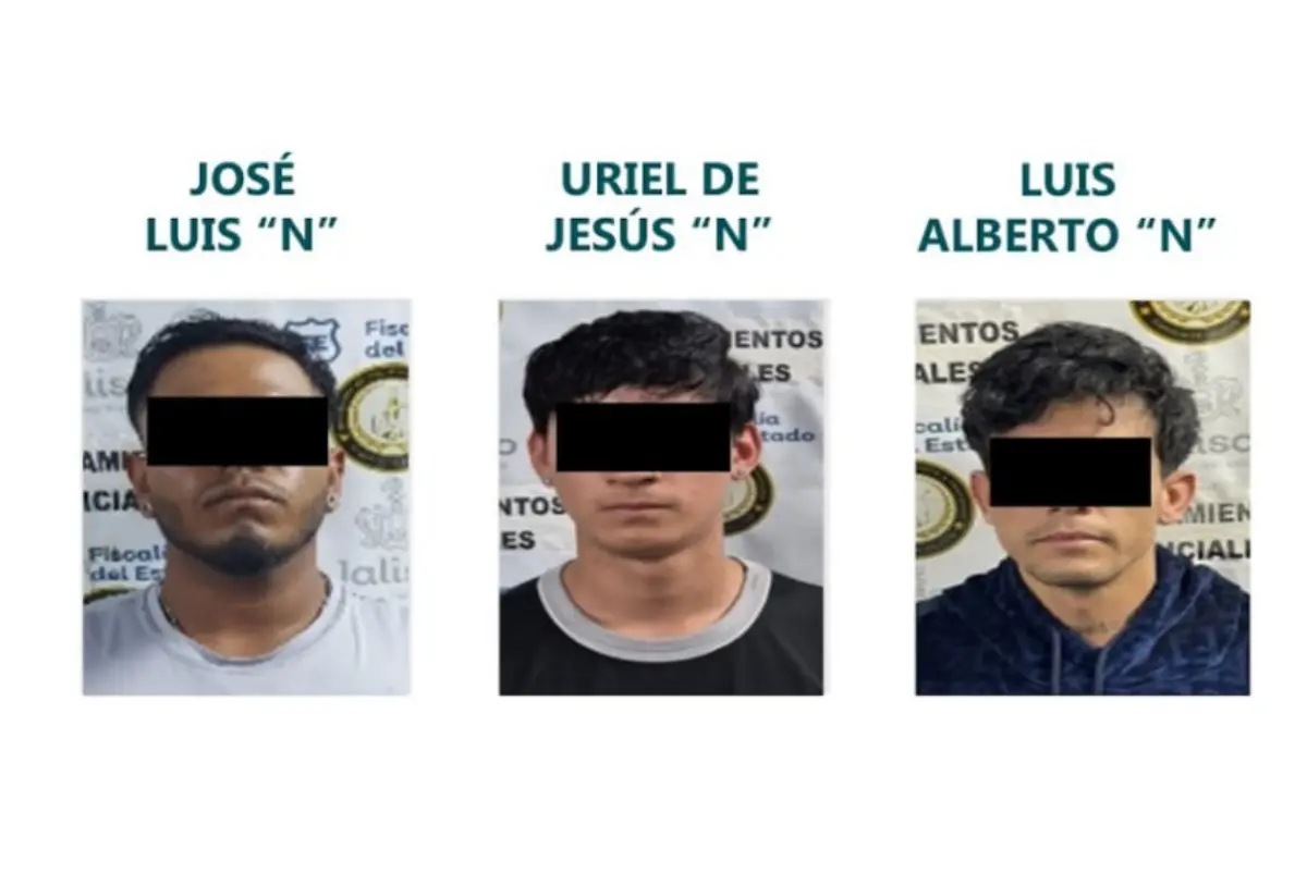 Tres hombres detenidos en Jalisco por abuso sexual infantil y llevados a proceso por la Fiscalía