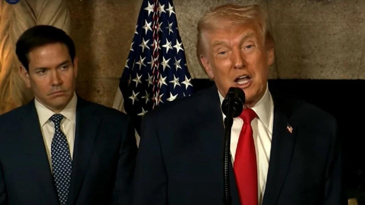 Trump instiga a Maduro y propone que renunciar al poder podría prevenir un conflicto mayor.