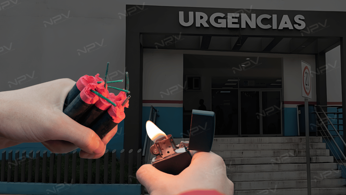 Un accidente de pirotecnia provoca la amputación de dedos a un hombre y una niña