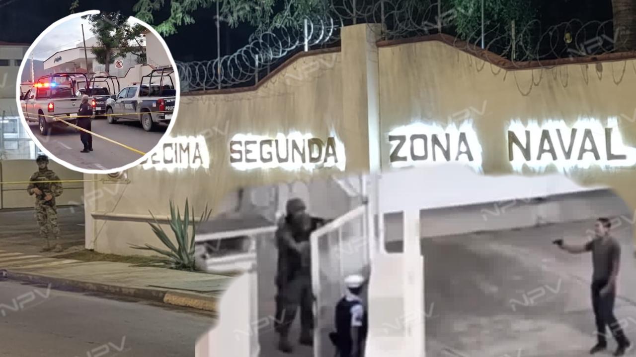 Un video muestra al sospechoso del altercado frente a la Décima Segunda Zona Naval