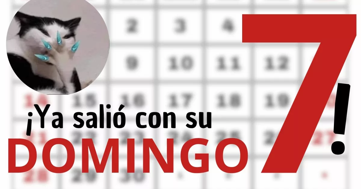 ¡Descubre el significado y el origen de la expresión "salió con su domingo siete"!