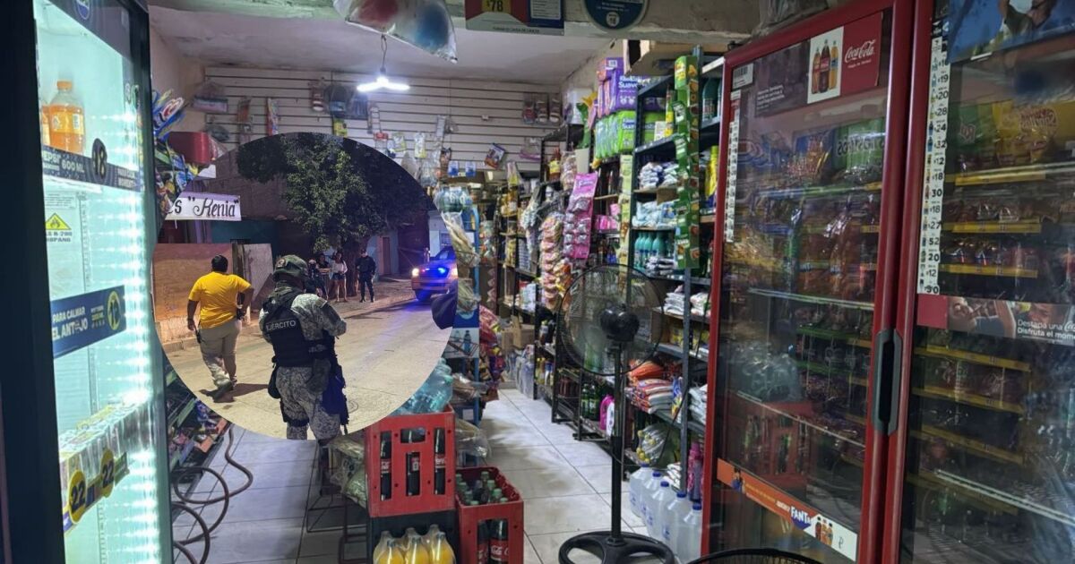 ¡Navidad aterradora! Un incendio en una tienda de abarrotes de Mazatlán causado por fuegos artificiales