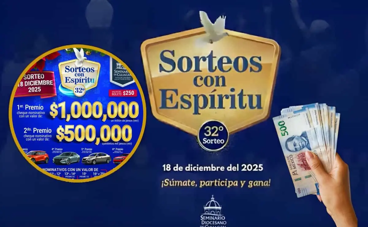 ¡No te lo pierdas! Sorteo del Seminario de Culiacán 2025: descubre los premios en juego