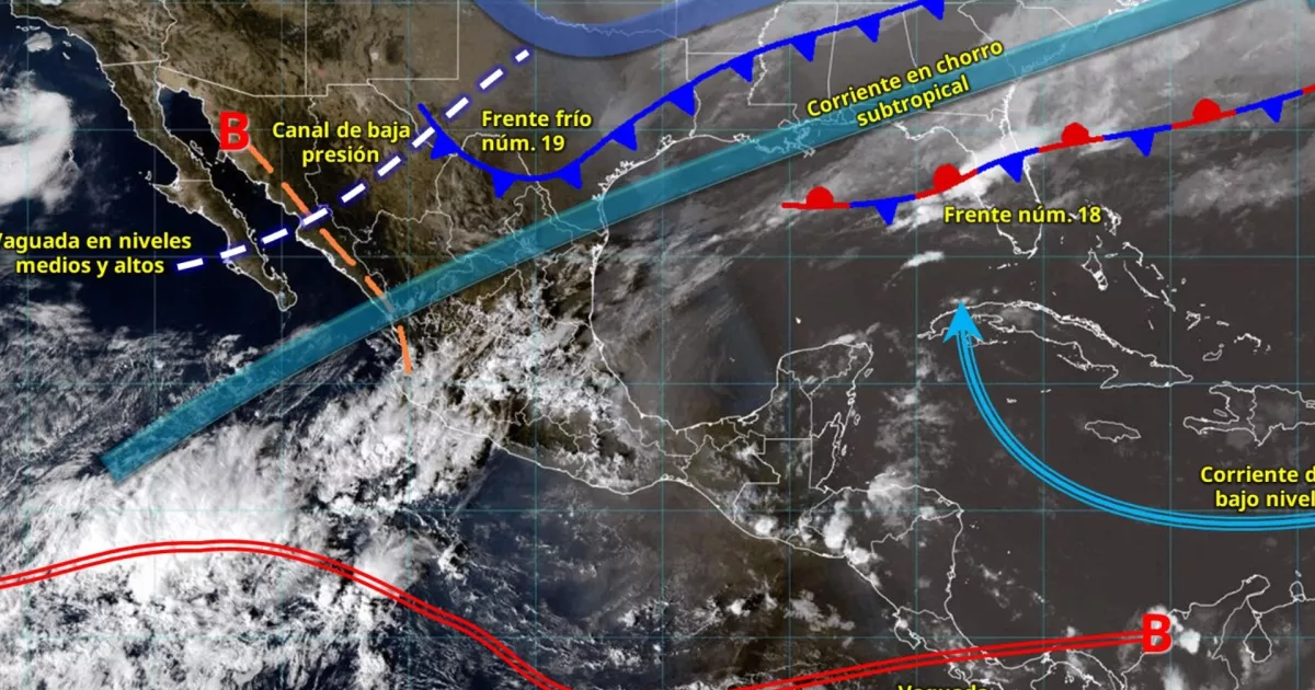 ¡Prepárate para el frente frío 19! Conoce su fecha de llegada y su impacto en Sinaloa.